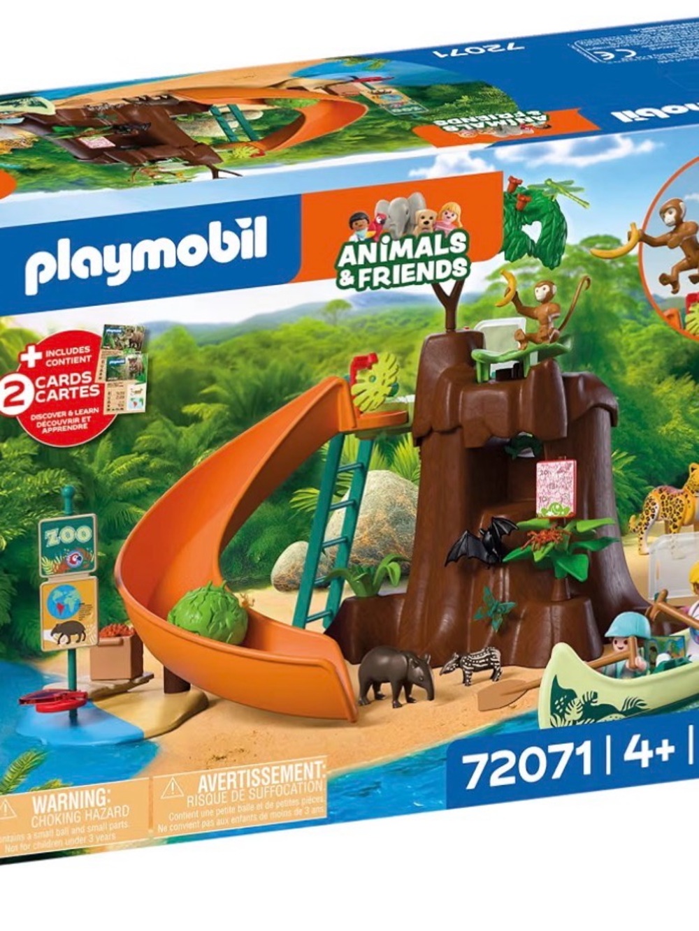 NWT Playmobil Animals & Friends Zoo Jungle Adventure Playset